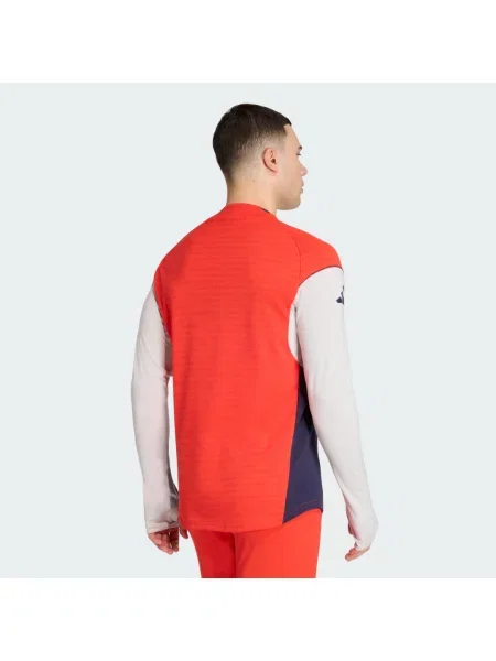 Tělocvična bunda Adidas červená