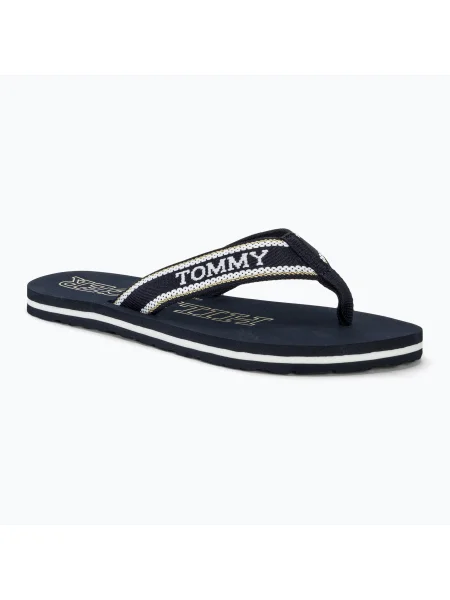 Tommy Hilfiger Beach Sandal дамски джапанки space blue синьо