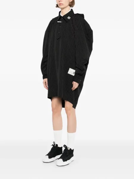 Mini rochie mini Maison Mihara Yasuhiro de costum mini negru