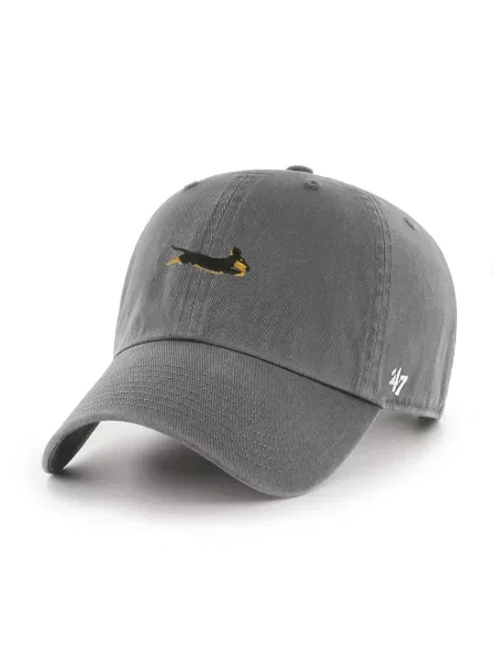 47 brand czapka z daszkiem Dog Base Runner Icon gładka szary