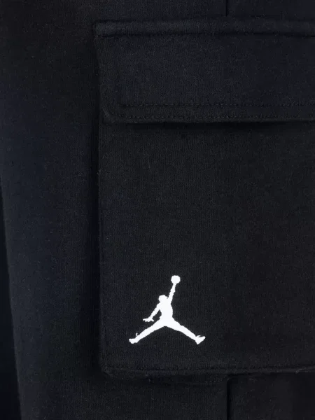 Spodnie cargo dziecięce Jordan czarne