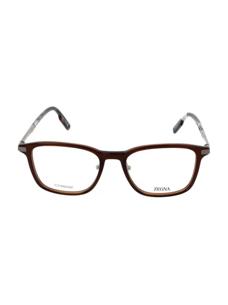 Okulary przeciwsłoneczne Ermenegildo Zegna brązowe