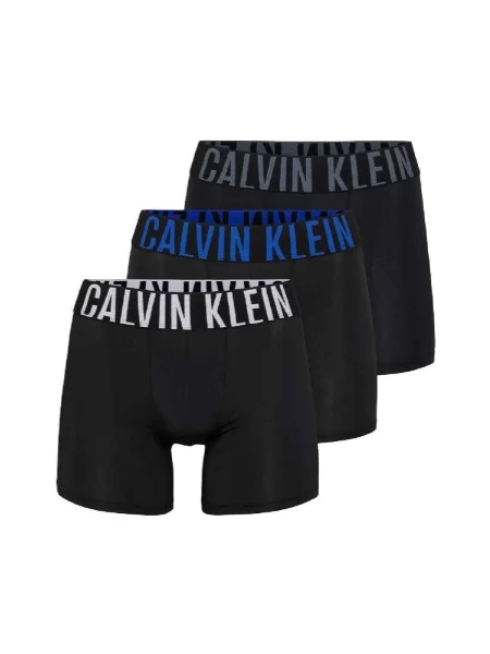 Vícebarevný džínové šortky Calvin Klein bílé