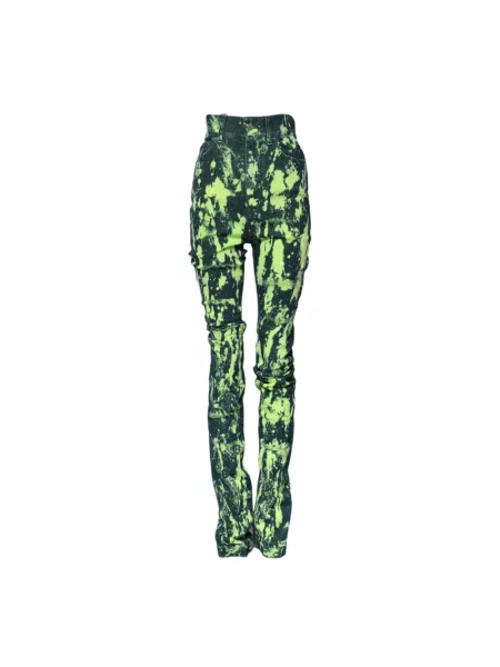 Skinny jeansy skinny Dolce And Gabbana zielone