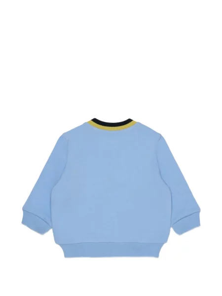 Bluza z kapturem dziecięca Marni niebieska