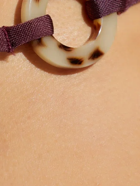 Felső Bond Eye lila