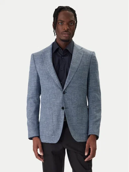 BOSS Sacou H-Hutson Bleumarin