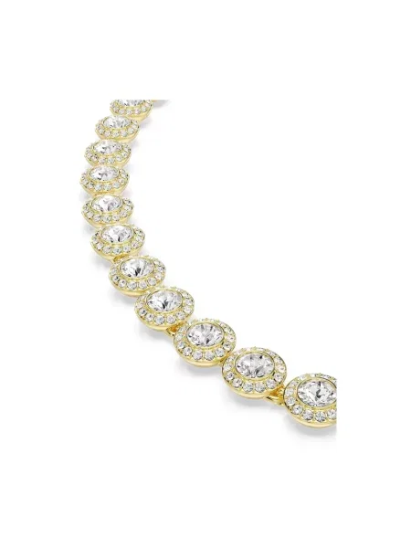 Naszyjnik Swarovski żółty