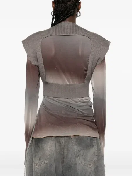 Top Rick Owens de lână gri