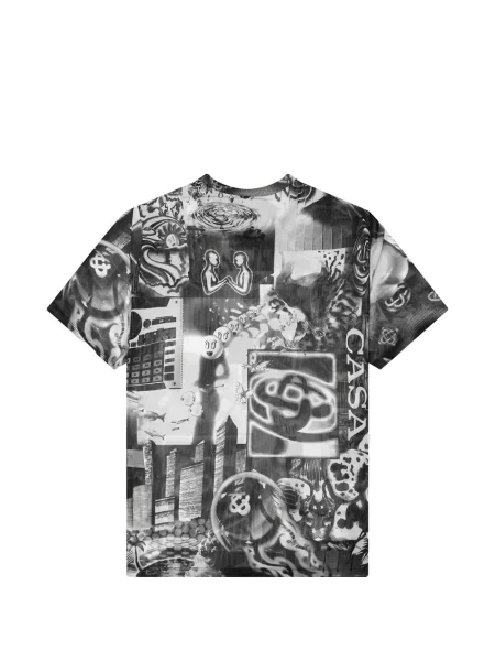 Tricou Casablanca cu imagine gri