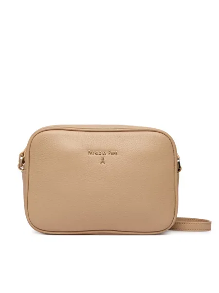 PATRIZIA PEPE Torba za čez ramo bež
