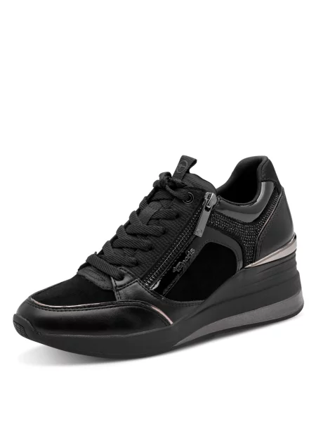 Sneakerși Tamaris negru