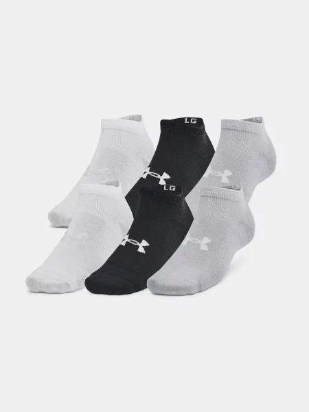 Unisexové ponožky Under Armour Unisex UA Essential Low čierna