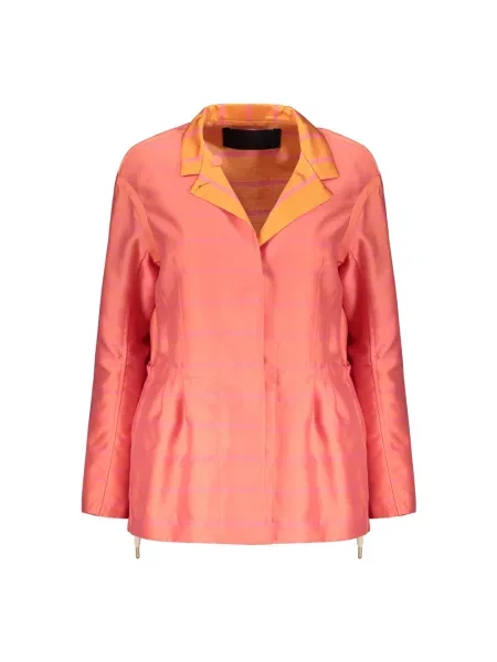 Marynarka Moorer wiązana czerwona