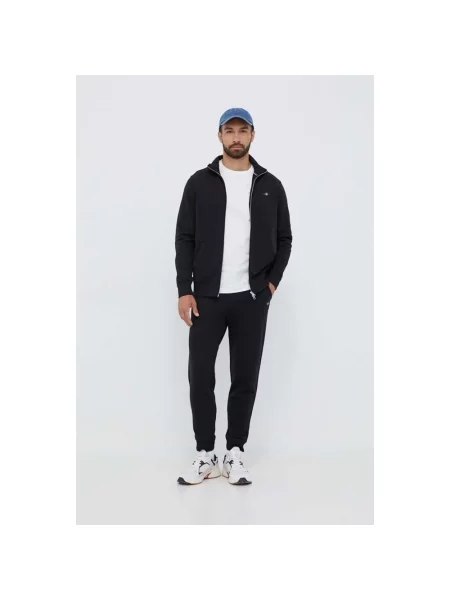 Bluza rozpinana Gant czarna