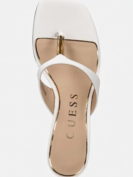 Кожаные вьетнамки Guess