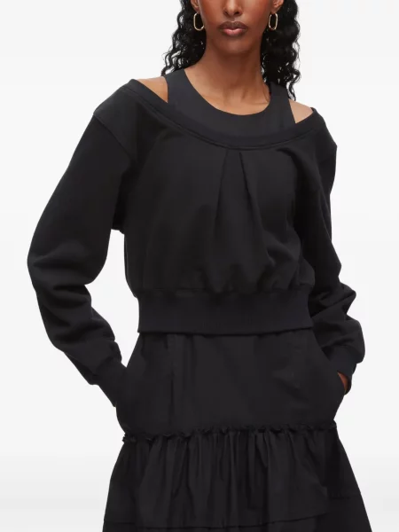 Rochie midi 3.1 Phillip Lim până la genunchi de costum negru