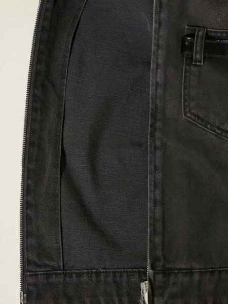 Джинсова куртка Coperni Denim Workwear Jacket перехідна сірий
