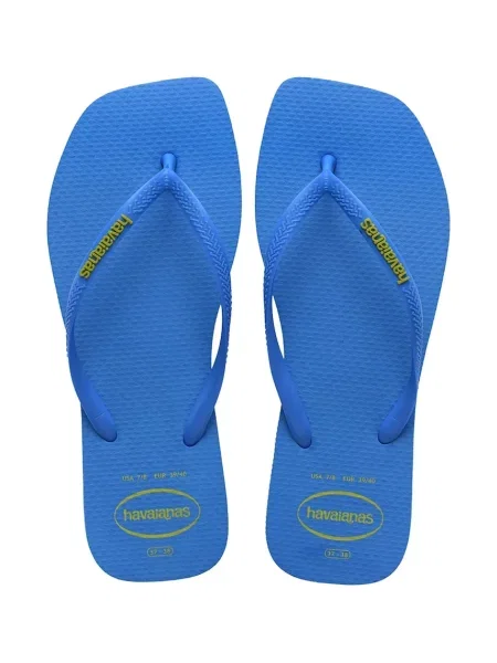 Havaianas japonke SQUARE LOGO POP UP modra