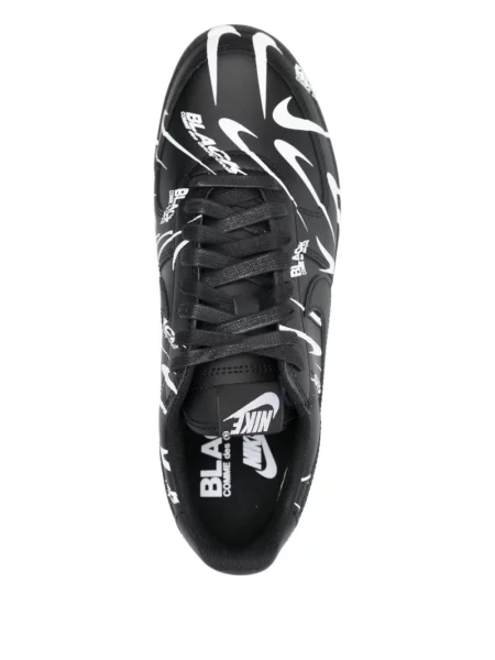Sneakerși Black Comme Des Garçons cu imagine negru