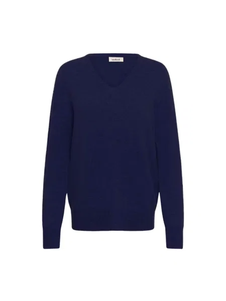 Dzianinowy sweter Soaked In Luxury niebieski