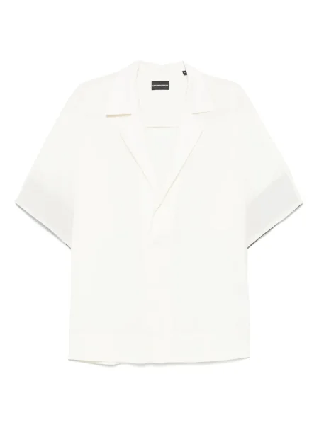 Vlněná košile Emporio Armani