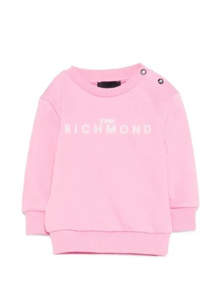 Sweter dziecięcy John Richmond różowy