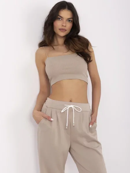 Pantaloni Italy Moda bej