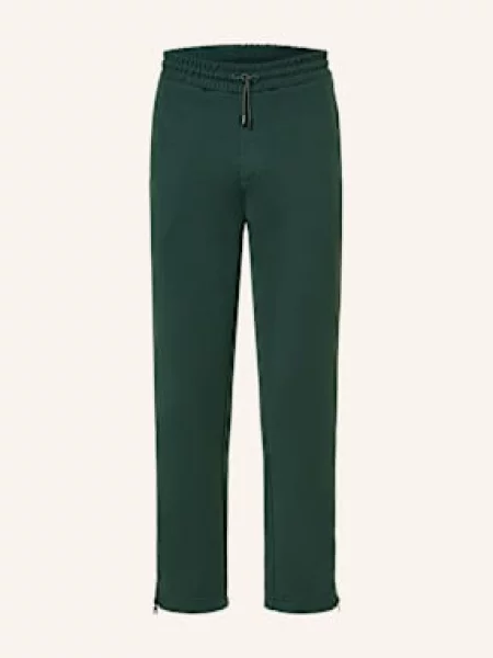 Hugo Kalhoty Dolos V Joggingovém Stylu tmavě zelená