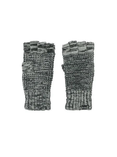 Bickley + Mitchell Rokavice s kratkimi prsti pegasto siva
