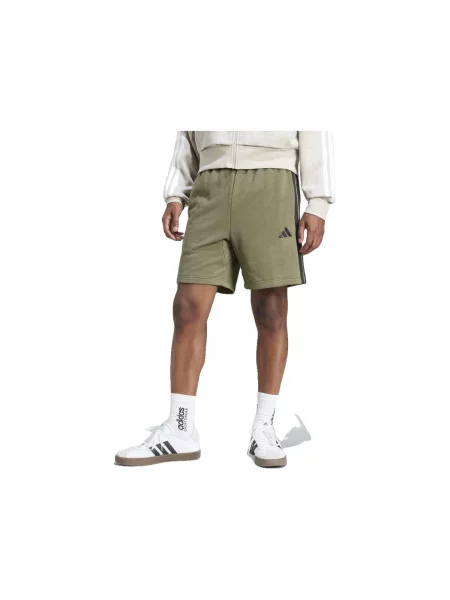 Csíkos rövidnadrág Adidas zöld