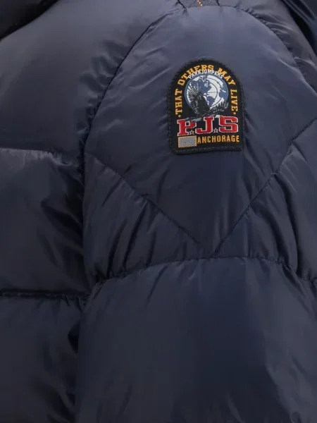 Geacă Parajumpers cu glugă albastru