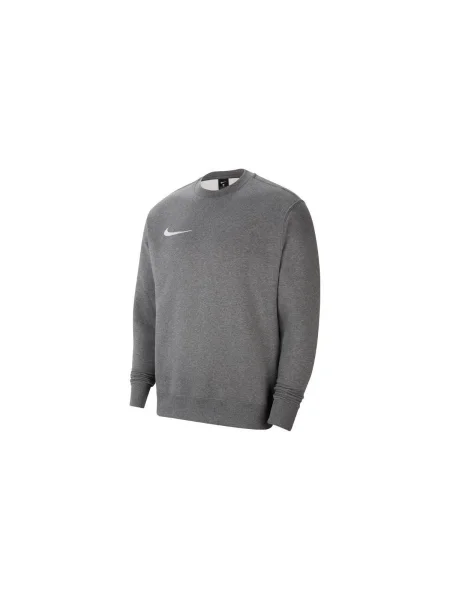 Fleecová fleecová mikina Nike sivá