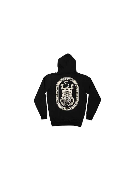 The Dudes A Wild Life Classic Premium Hoody Mężczyźni Bluzy i bluzy z kapturem The Dudes Size: M czarny