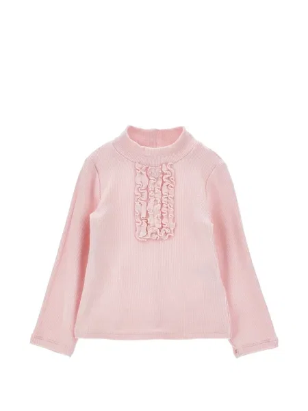 Sweter dziecięcy Monnalisa różowy