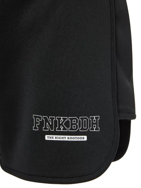 Funky Buddha Pantaloni sport negru