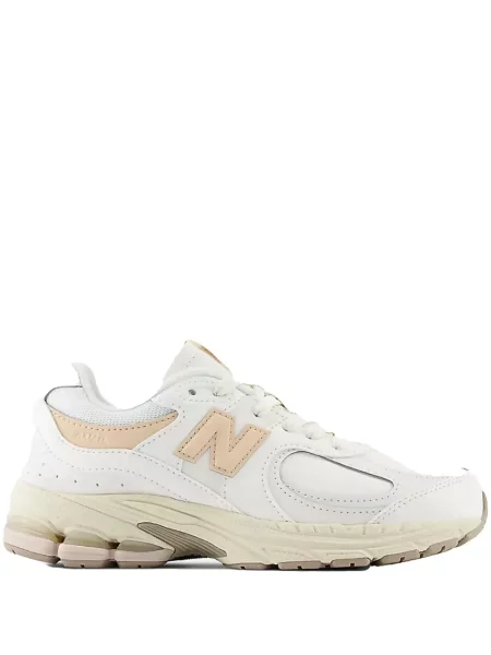 Sneakerși New Balance din piele alb