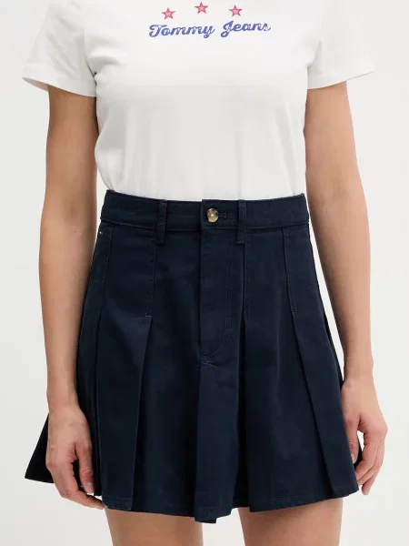 Tommy Jeans Fustă bleumarin