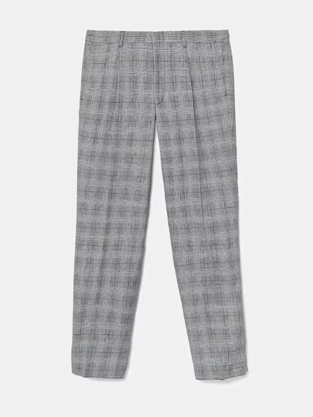 Michael Kors pantaloni din in cu fason chinos gri