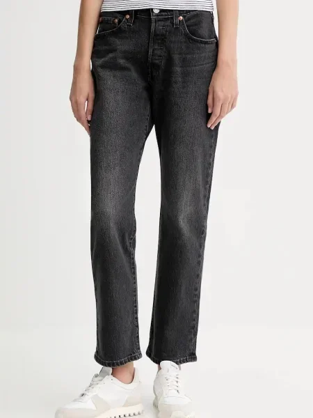 Levi's jeans CURVE high waist negru