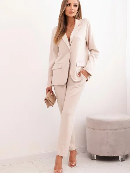 Pantaloni Kesi Włoski bej