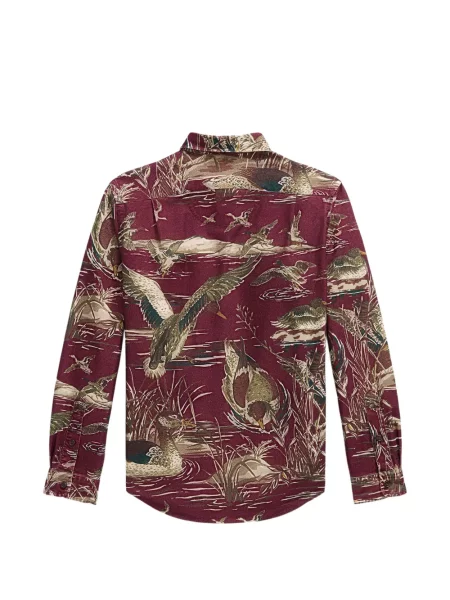 Pletene trčanje hlače Polo Ralph Lauren karirane zelena
