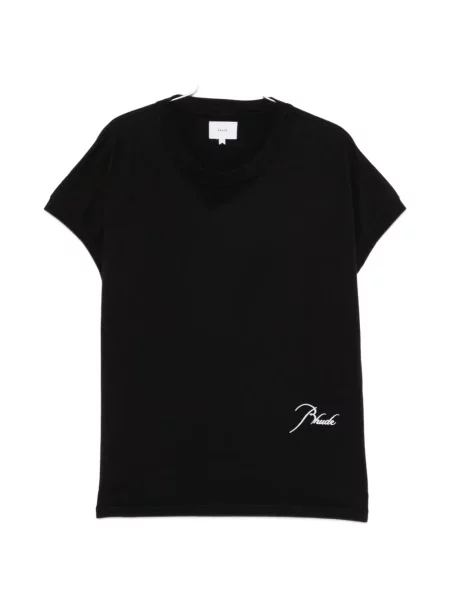 Tricou Rhude cu autograf negru