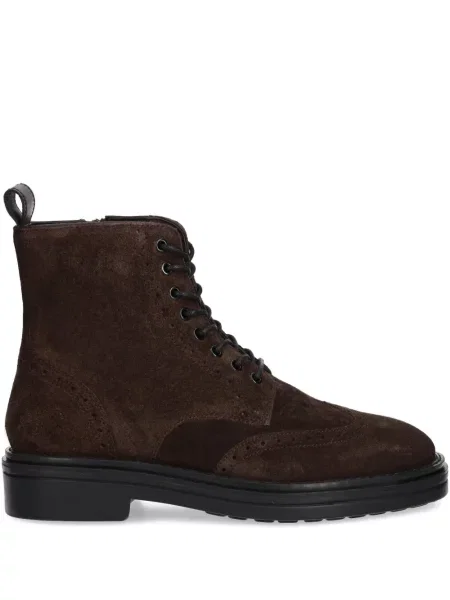 Botine Gant cu șireturi din dantelă maro