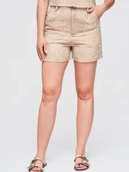 Pantaloni scurți Ombre alb