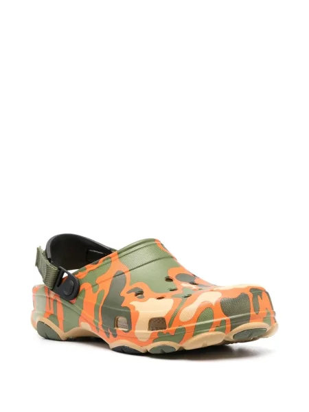 Πεδιλα clogs Crocs με σχέδιο παραλλαγής πορτοκαλί