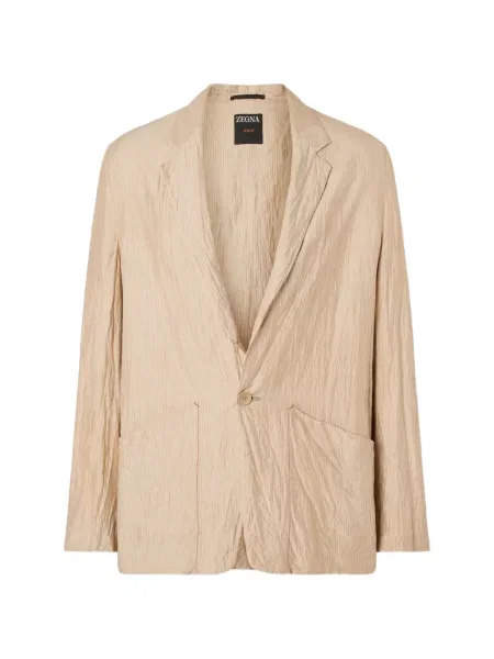 Sacou cu dungi Zegna de mătase cu dungi