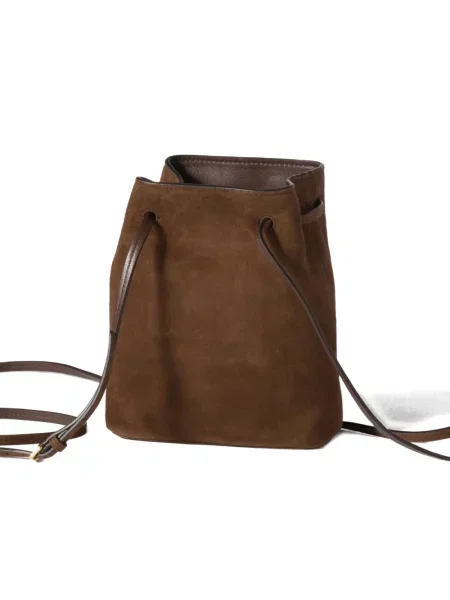 Велурена чантичка Miu Miu кафяво