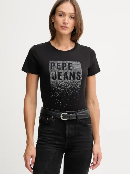 Tričko Pepe Jeans černá