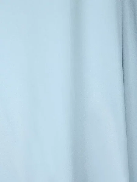 Rochie maxi Chantal Thomass asimetrică drapată albastru